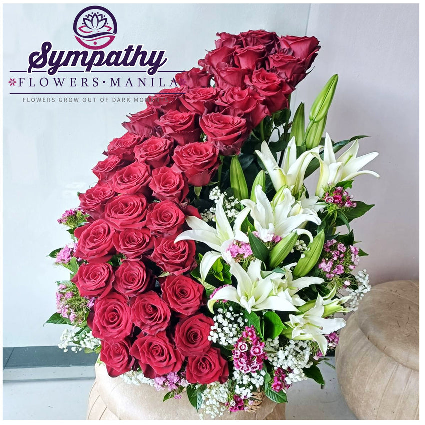 Serene Sympathy Basket BA319