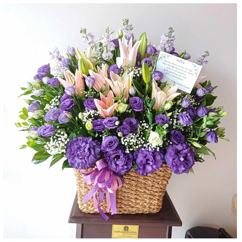 Serene Sympathy Basket BA321