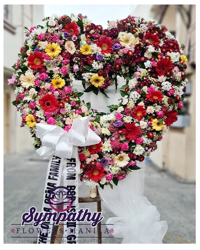 Memorable Love Sympathy Flowers – Funeral Flowers Manila